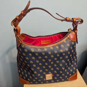 Dooney & Bourke Greta Hobo in Navy